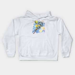 tennis lovers Kids Hoodie